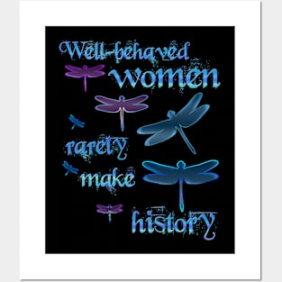 Well Behaved Women Posters and Art